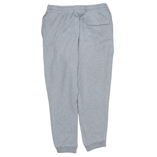 Nike Men's Grey Fleece Jogger Trousers L Regular Fit