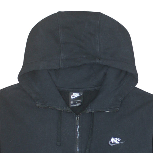 Nike Mens Black XL 1/2 Zip Hooded Sweatshirt Fleece Pullover
