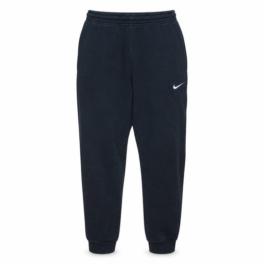 Front view of Nike Men's Black M Fleece Sweatpants Tapered Fit Casual