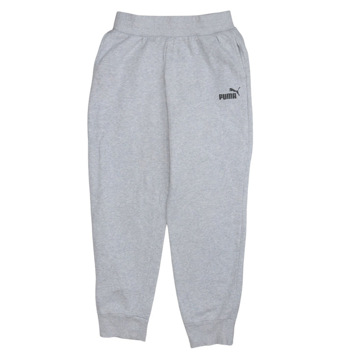 Puma Women's Grey Jogger Sweatpants Size S Cotton Blend