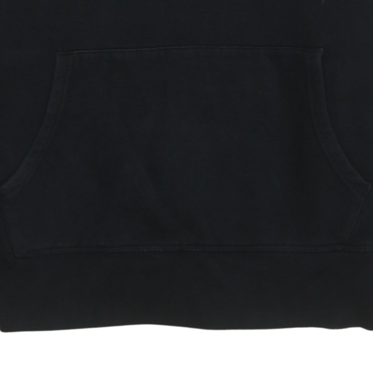 Tommy Hilfiger Men's Black Pullover Hoodie M Logo Embroidered Sweatshirt