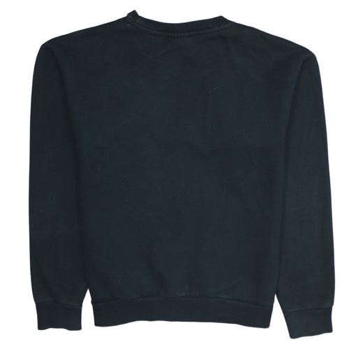 Puma Men's Black Pullover Sweatshirt S Logo Crew Neck Fleece