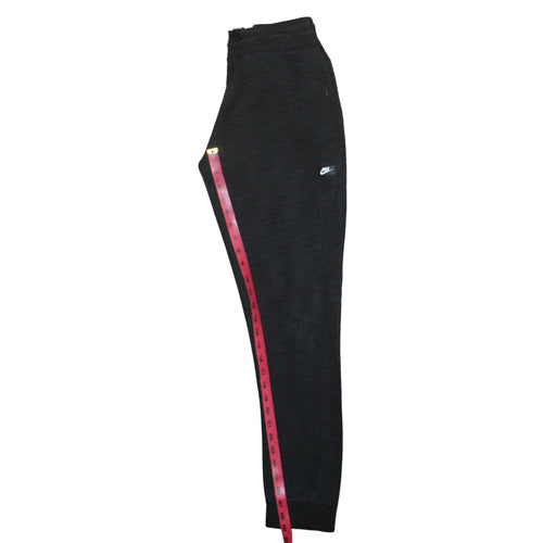 Nike Men's Black Jogger Trousers S Regular Fit Cotton Blend