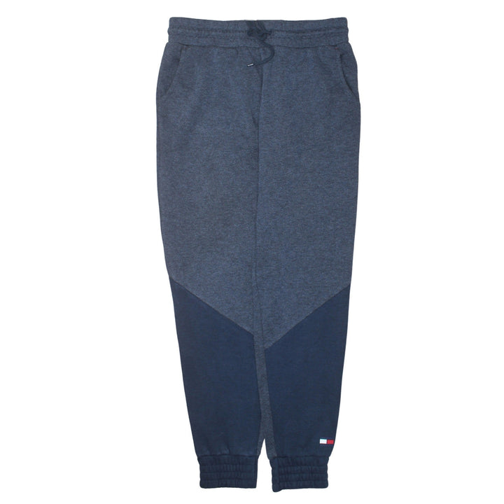 Tommy Hilfiger Men's Blue Cotton Blend Jogger Trousers Size M