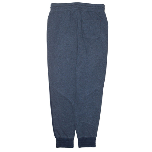 Tommy Hilfiger Men's Blue Cotton Blend Jogger Trousers Size M