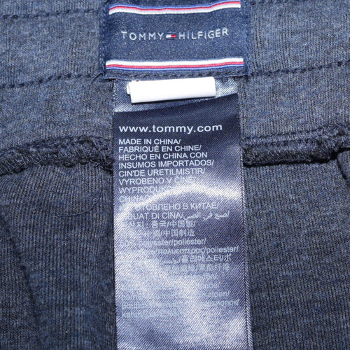 Tommy Hilfiger Men's Blue Cotton Blend Jogger Trousers Size M