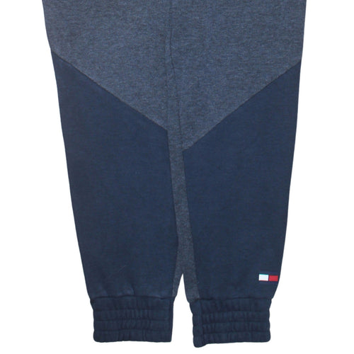 Tommy Hilfiger Men's Blue Cotton Blend Jogger Trousers Size M