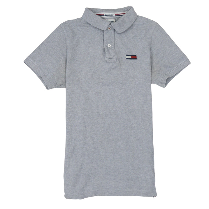 Tommy Hilfiger Men’s Grey Short Sleeve Polo Shirt Size S