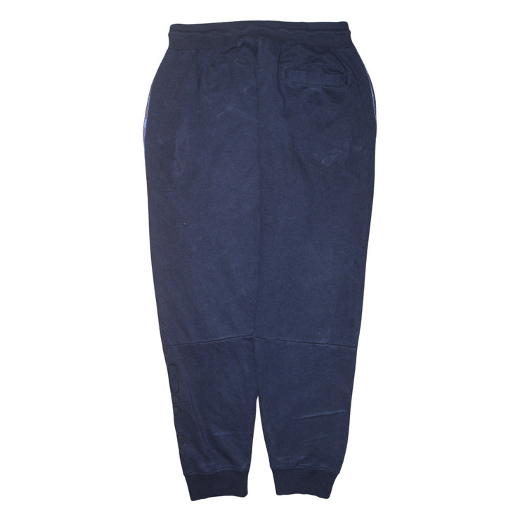 FILA Men's Blue XL Jogger Sweatpants with Logo Tape Detail