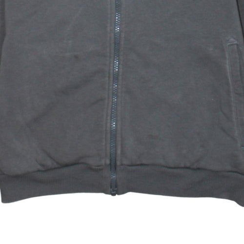 Puma Men's Grey Full Zip Logo Sweatshirt XL Fleece Jacket