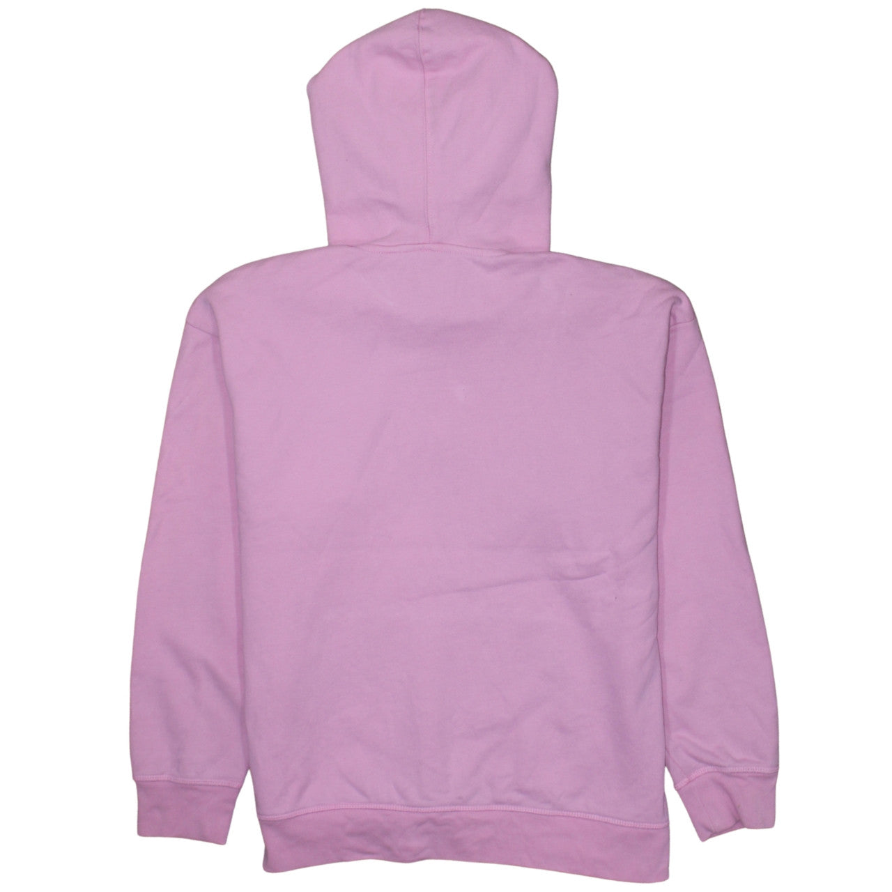 Levi's Women Pink Pullover Hoodie L Logo Cotton Casual Sweatshirt