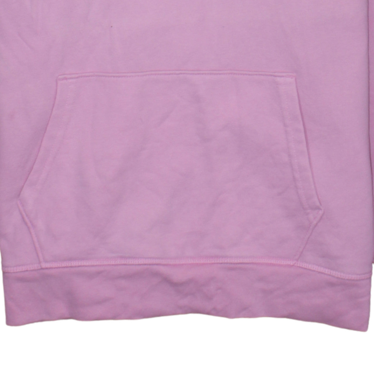Levi's Women Pink Pullover Hoodie L Logo Cotton Casual Sweatshirt