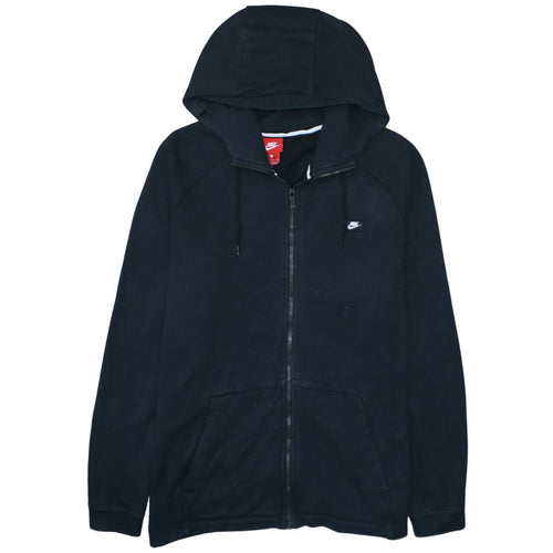 Nike Men's Black XL Full Zip Hoodie Sweatshirt