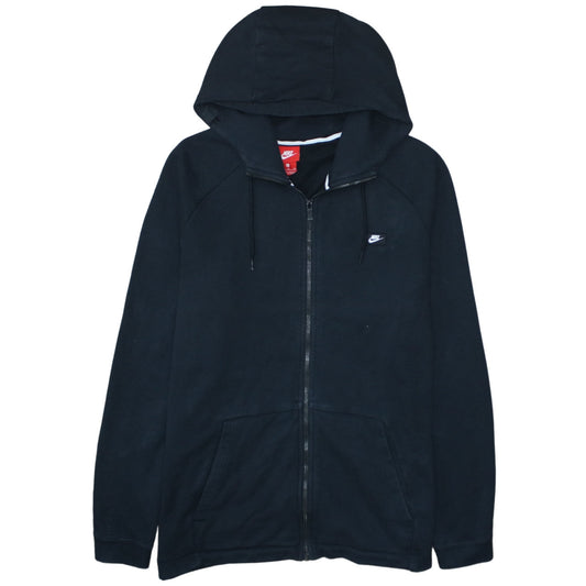 Nike Men's Black XL Full Zip Hoodie Sweatshirt