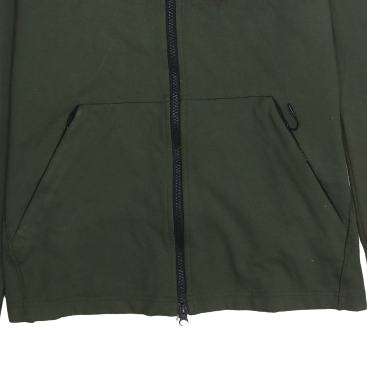 Nike Men's Green Full Zip Hoodie Size M Sportswear Sweatshirt