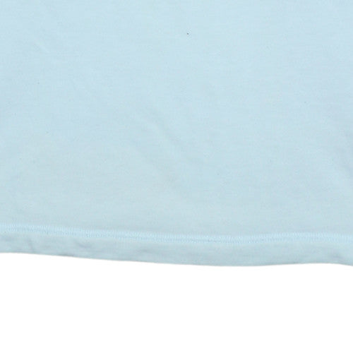 Nike Womens Blue Long Sleeve Pullover Sweatshirt Size S