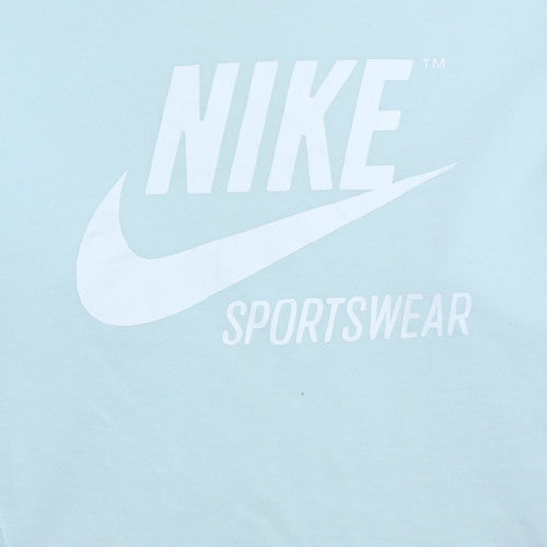 Nike Womens Blue Long Sleeve Pullover Sweatshirt Size S