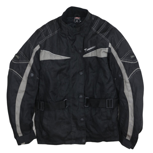 Polo Touring Unisex Black S Motorcycle Jacket Waterproof Belted