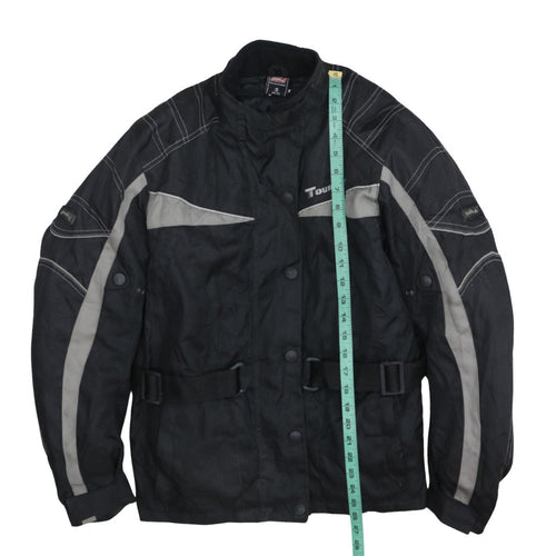 Polo Touring Unisex Black S Motorcycle Jacket Waterproof Belted