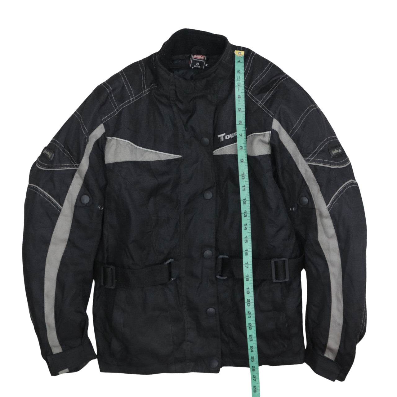 Polo Touring Unisex Black S Motorcycle Jacket Waterproof Belted