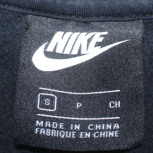 Nike Men's Black Full Zip Hoodie Size S Regular Fit Fleece