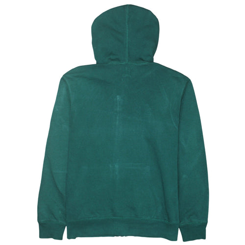 GAP Mens Green Full Zip Hoodie Small Logo Sweatshirt