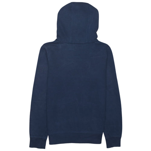 Levi's Boys Navy Blue Pullover Hoodie 14A (164cm) Logo Fleece Lined