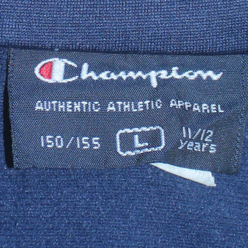 Champion Boys Blue Full Zip Sports Sweatshirt Size 11-12 Years
