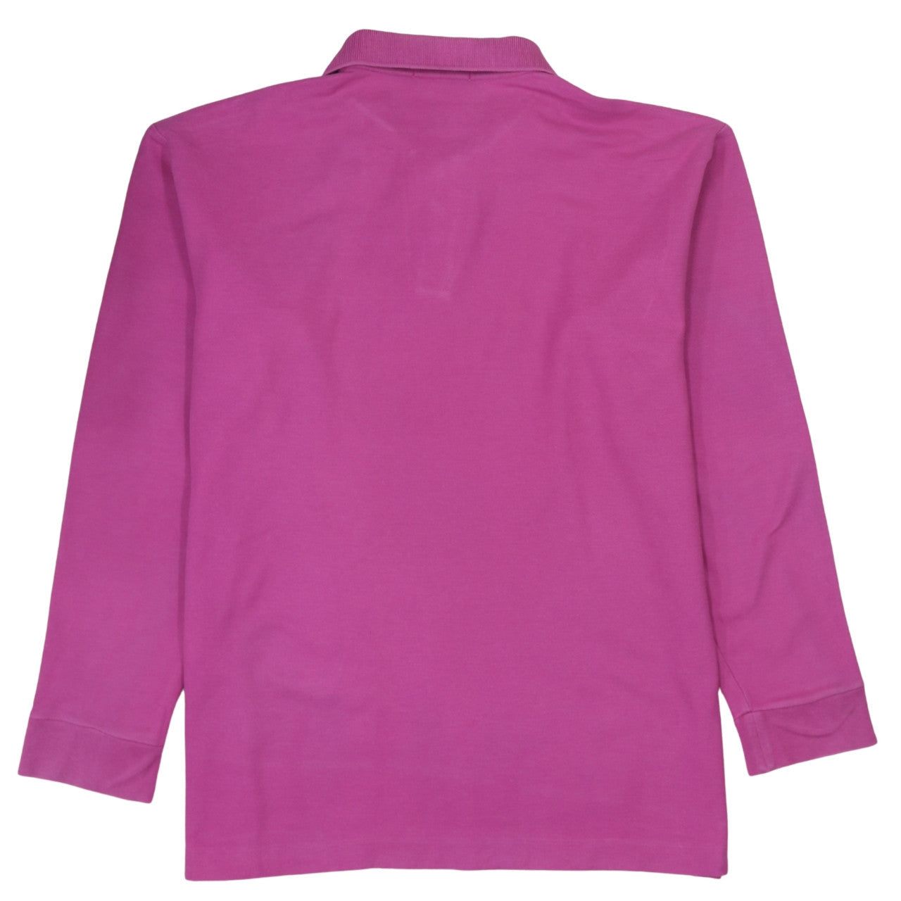 Fila Men’s Pink Long Sleeve Cotton Polo Shirt XL