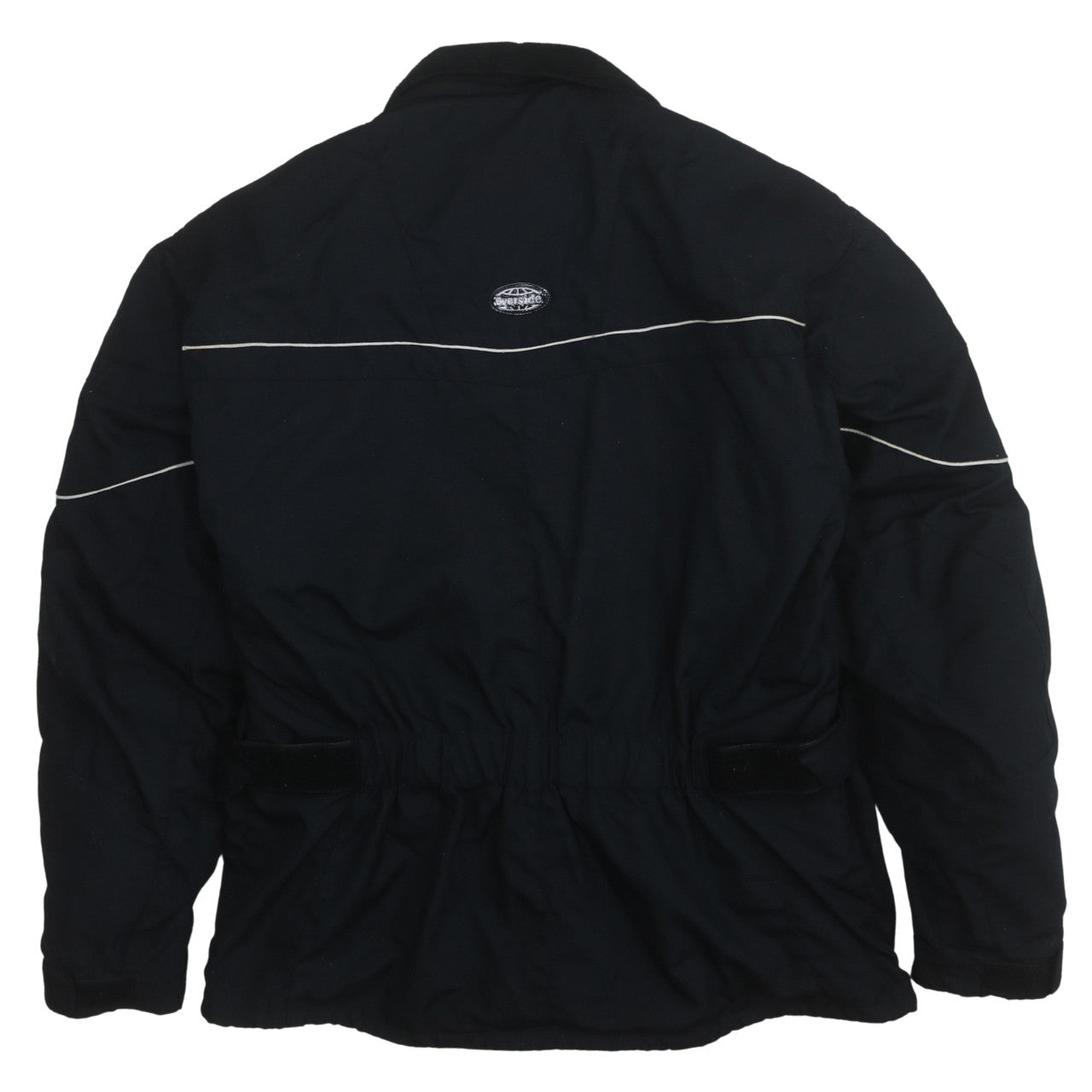 Oversize Men's Black 2XL Winter Parka Jacket Hooded Lined