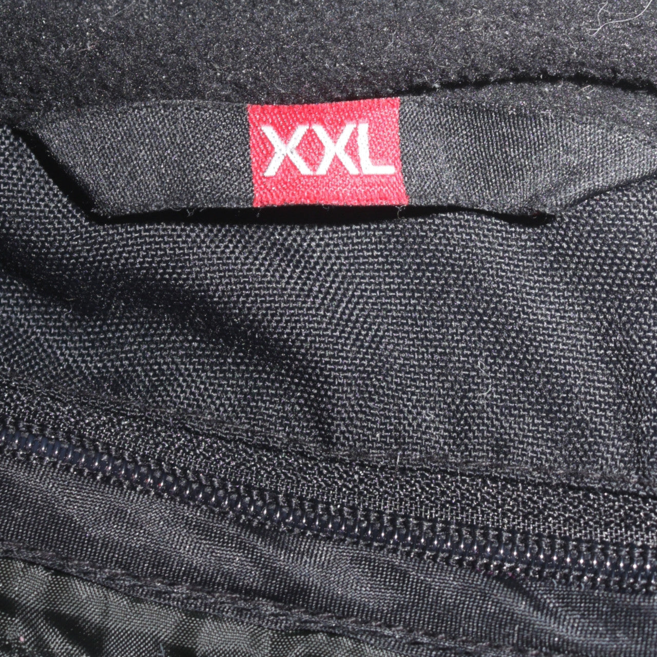 Oversize Men's Black 2XL Winter Parka Jacket Hooded Lined