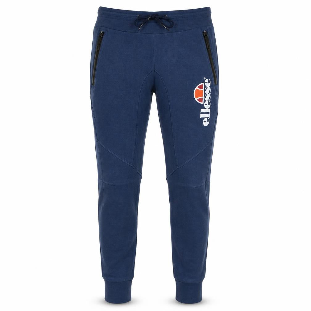 Ellesse Men's Blue Jogger Sweatpants Size M Logo Tapered Fit