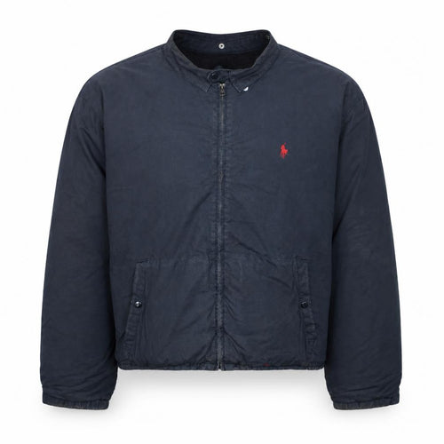 Hunt Club Men's Blue XL Bomber Jacket Full Zip Cotton Blend