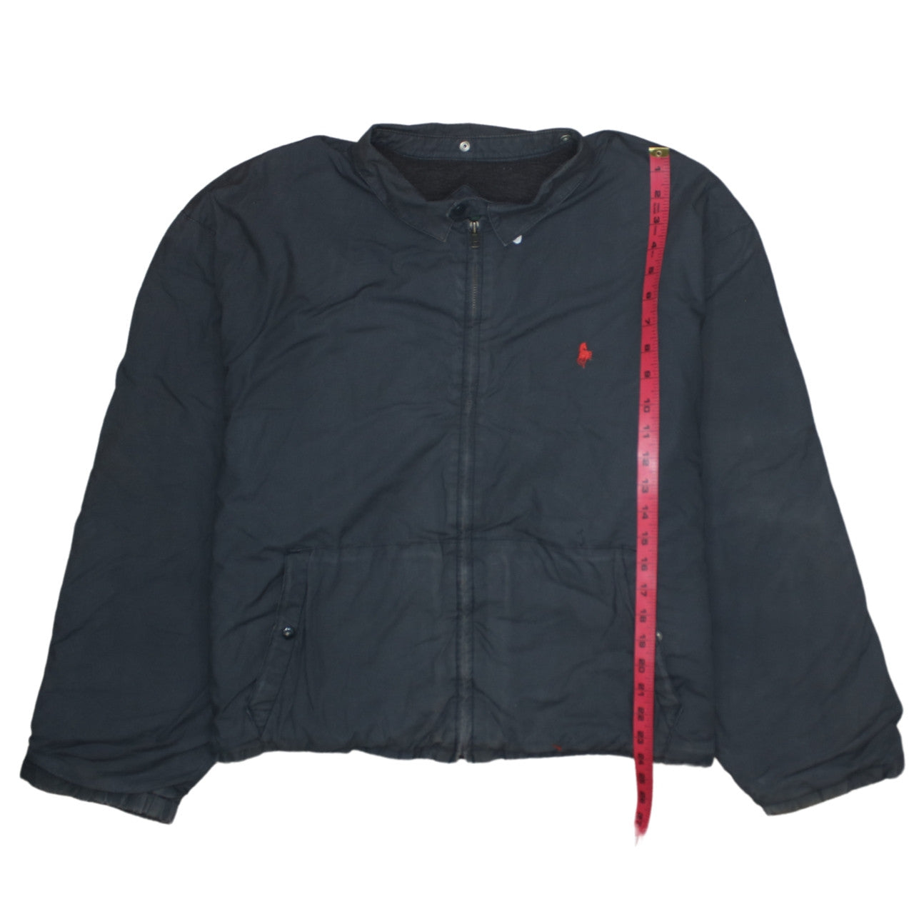Hunt Club Men's Blue XL Bomber Jacket Full Zip Cotton Blend