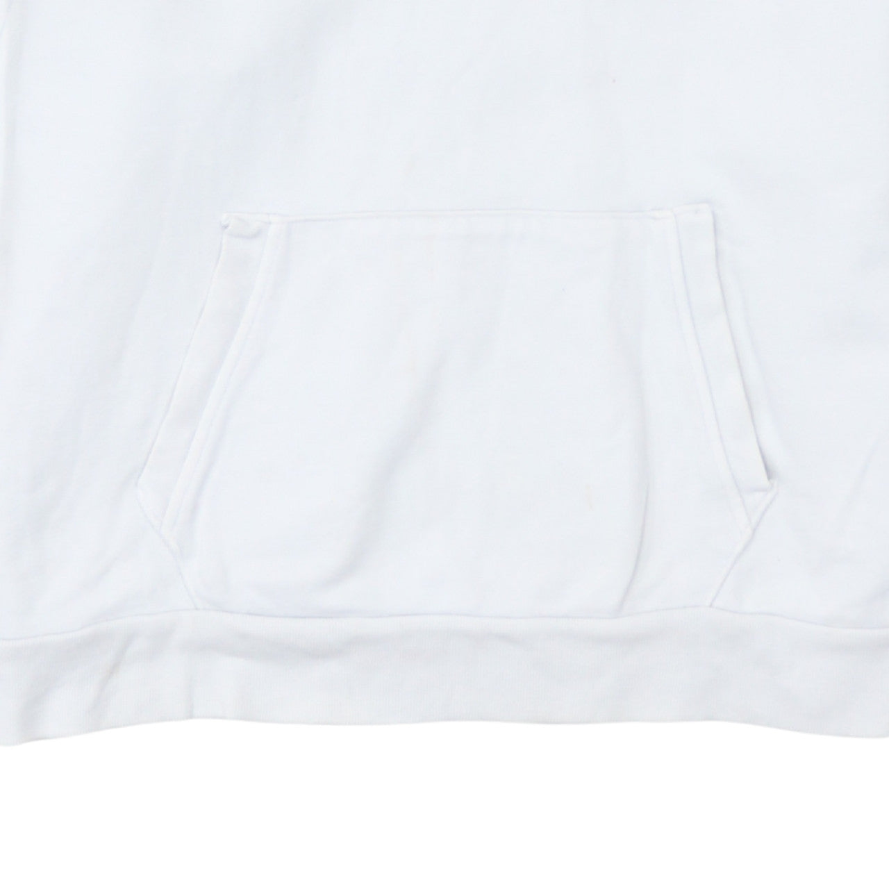 Levi's Womens White XS Pullover Hoodie with Logo Embroidery