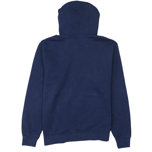 Nike Men's Blue Pullover Hoodie M Logo Sweatshirt