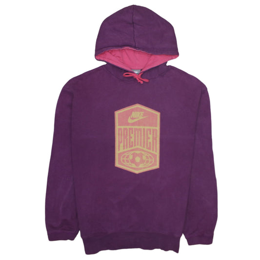 Nike Men's Purple XL Pullover Hoodie Premier Graphic Fleece