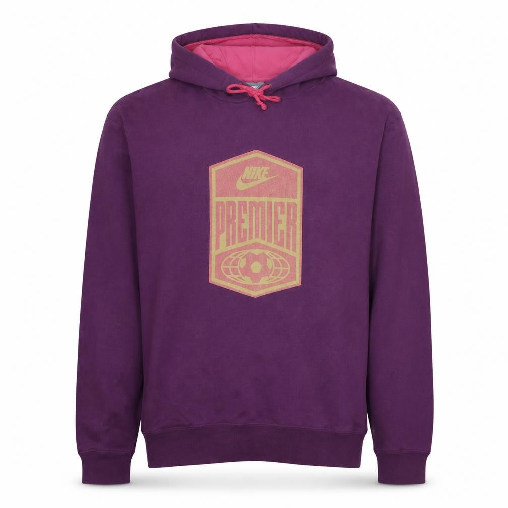 Nike Men's Purple XL Pullover Hoodie Premier Graphic Fleece