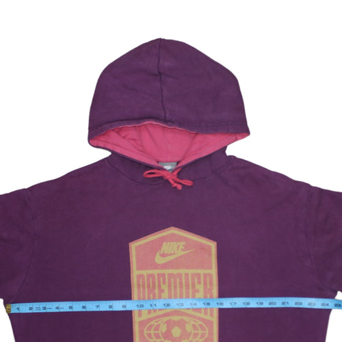 Nike Men's Purple XL Pullover Hoodie Premier Graphic Fleece