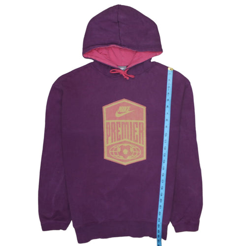 Nike Men's Purple XL Pullover Hoodie Premier Graphic Fleece