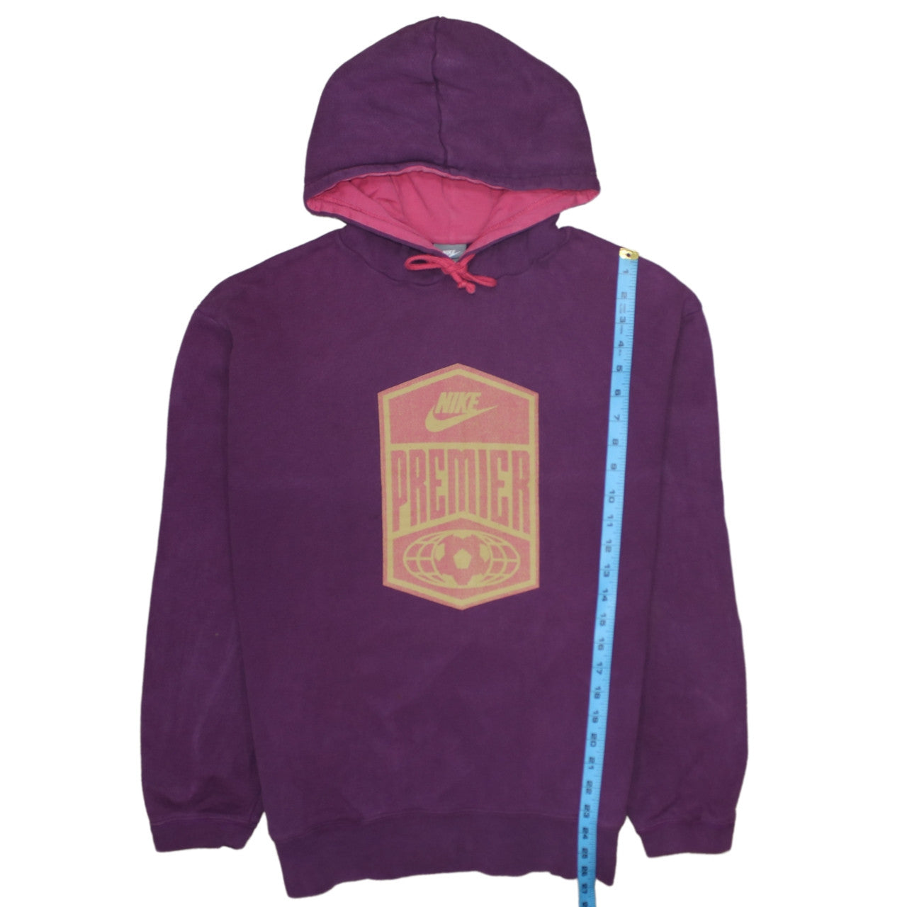 Nike Men's Purple XL Pullover Hoodie Premier Graphic Fleece