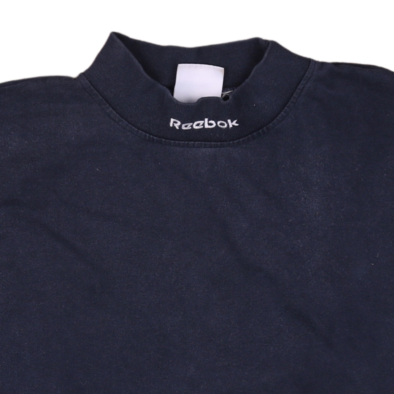 Reebok Men's Blue XS Pullover Sweatshirt Mock Neck Sportswear
