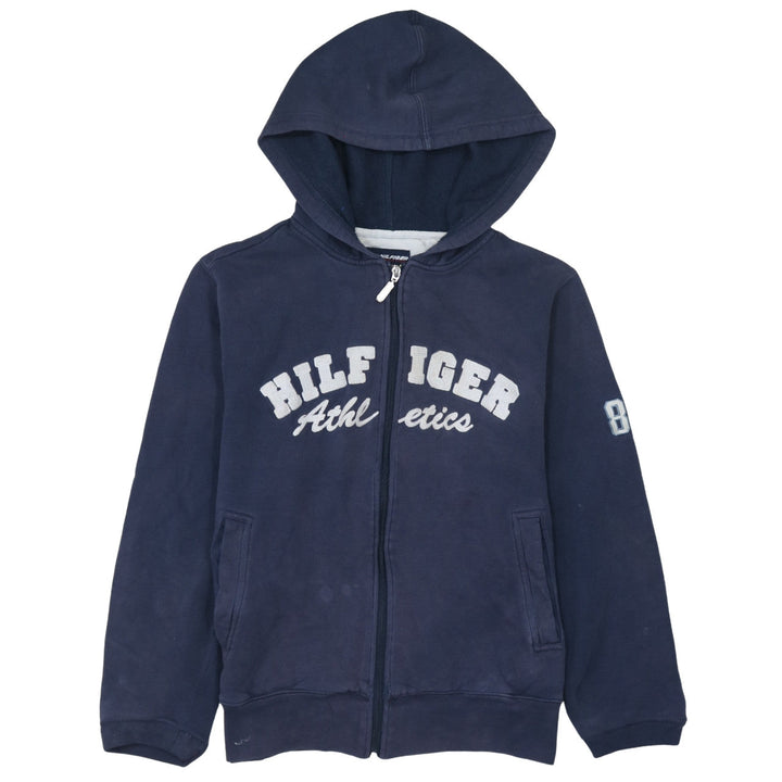 Tommy Hilfiger Men's Blue Full Zip Hoodie S Athletic Style
