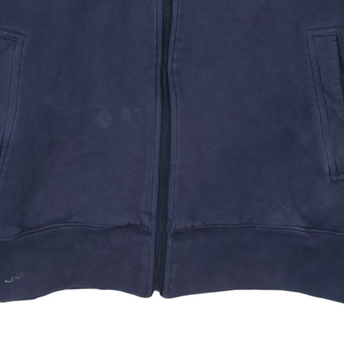 Tommy Hilfiger Men's Blue Full Zip Hoodie S Athletic Style