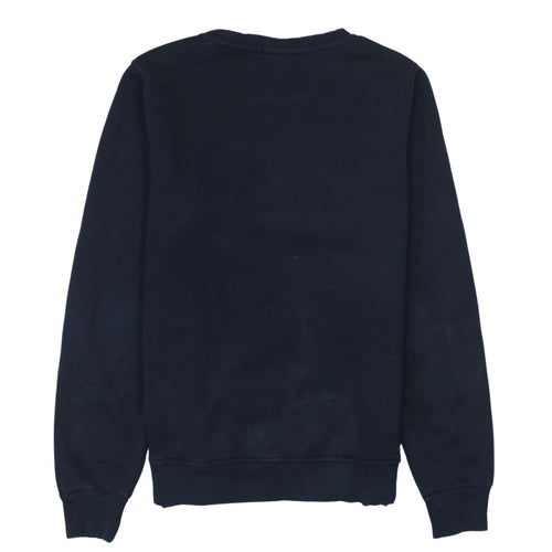 Tommy Jeans Men's Blue Logo Crew Neck Sweatshirt Size S