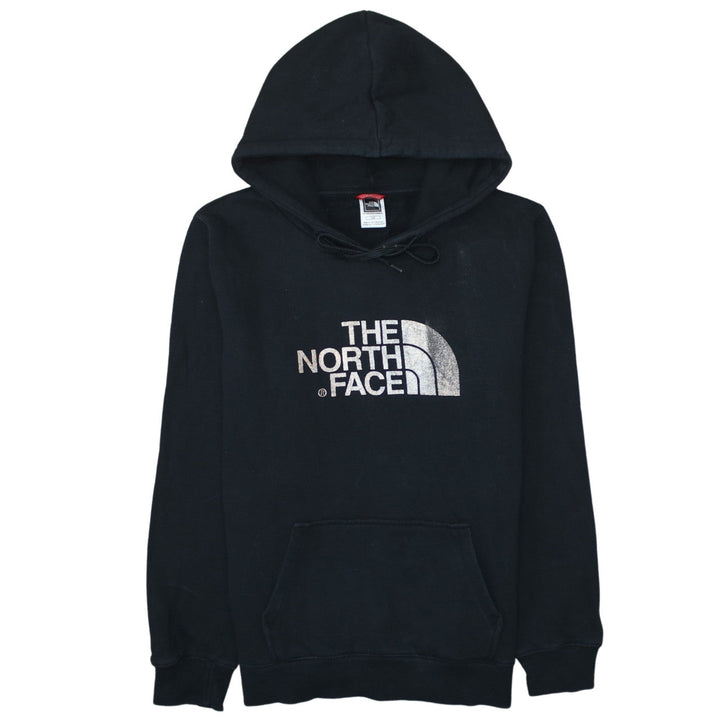 The North Face Womens Black Pullover Hoodie Large 100% Cotton