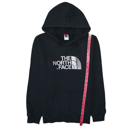 The North Face Womens Black Pullover Hoodie Large 100% Cotton