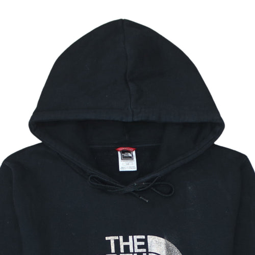 The North Face Womens Black Pullover Hoodie Large 100% Cotton