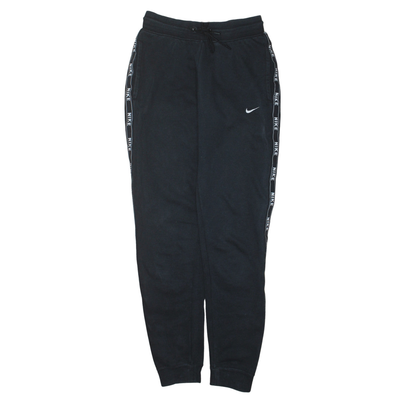 Nike Men's Black Jogger Trousers Small Fleece Comfort Fit