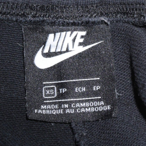 Nike Men's Black XS Tapered Fleece Sweatpants